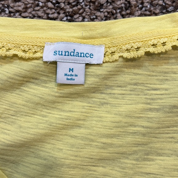 Yellow Ruffle Sleeve Tee - Picture 2 of 5